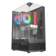 MaxGreen 190-1 Three Side Tempered Glass Mid-Tower ATX Gaming Casing